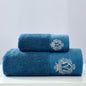 Luxurious Letter Embroidered 100% Cotton Bath Towel Ultra Soft