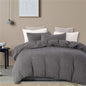 100% Natural Cotton Twin Queen King Size Duvet Cover Set Soft Breathable