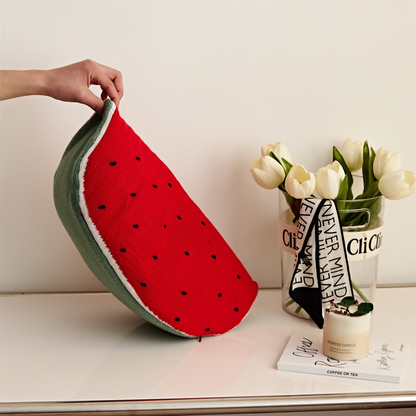 Fruit Watermelon Slice Shaped  Decorative Throw Pillow