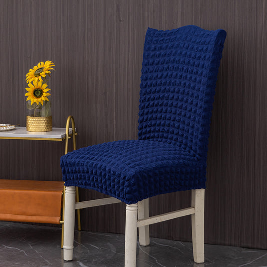 High Quality Bubble Gauze Stretch Dining Chair Slipcover