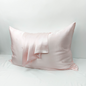 2 Pieces 16 Momme 100% Pure Mulberry Silk Pillowcases with Hidden Zipper