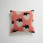 100% Cotton Raspberry Pattern Decorative Throw Pillow Cover