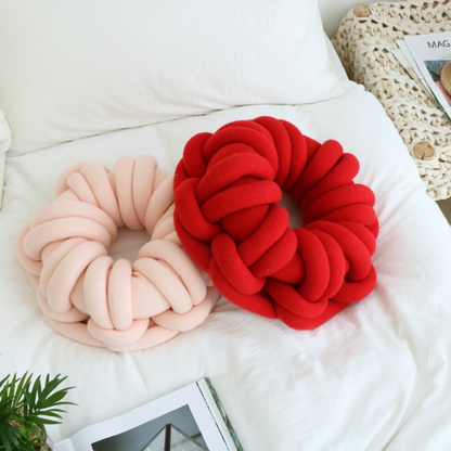 Unique Donut Knot Pillow Sofa Office Decorative Throw Pillow