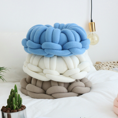 Unique Donut Knot Pillow Sofa Office Decorative Throw Pillow